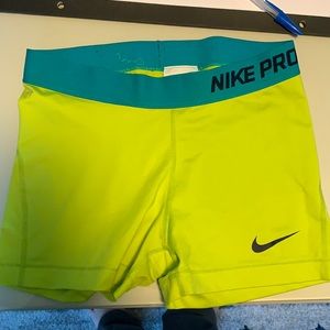 Nike Pro spandex shorts